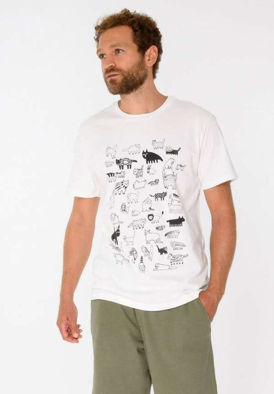 ThokkThokk T-Shirt - Cats T-Shirts ThokkThokk 